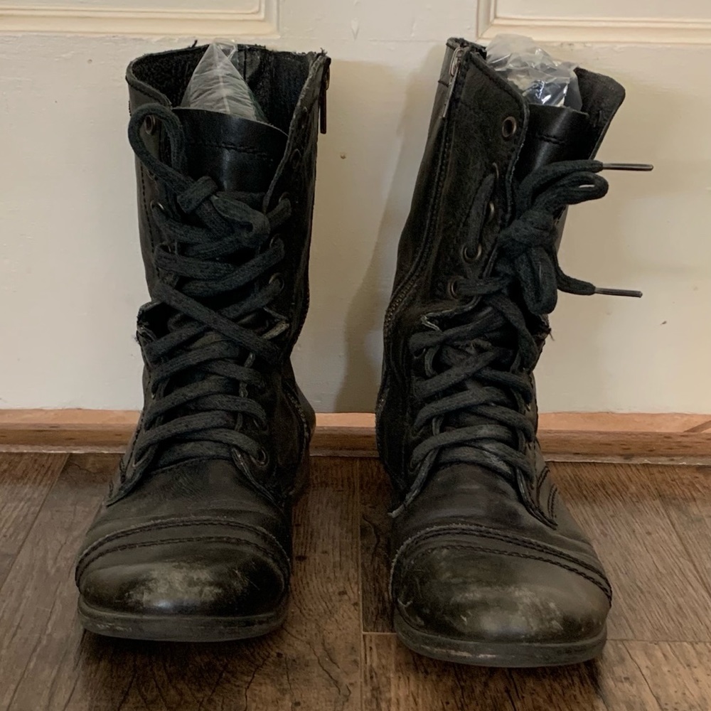 Steve Madden Combat Boots - Picture 4 of 5